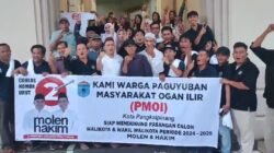 Paguyuban Masyarakat Ogan Ilir Dukung Maulan Aklil dan Dr. Hakim di Pilkada Pangkalpinang 2024 